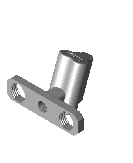 M12_Holder_Angled_Forward_SD_BigBolt_Wide_Multiboard.stl 3d model