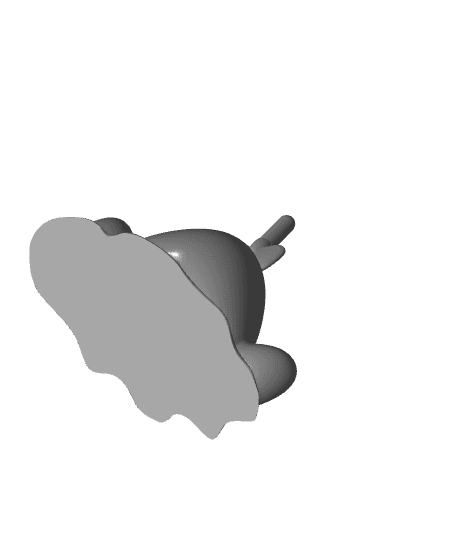 Sandygast Pokemon (No support, 3mf included) 3d model