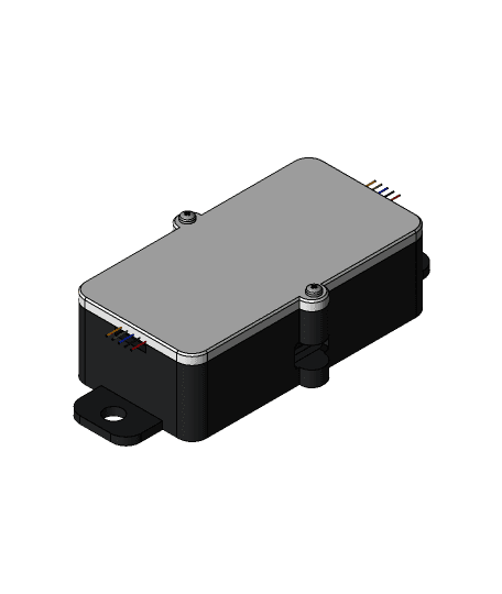 SMuFF-Ifc2 Housing for ESP8266 (WEMOS D1) 3d model