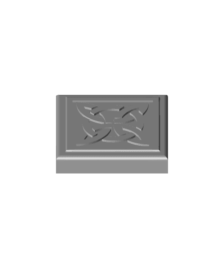 Celtic Knot Box 3d model