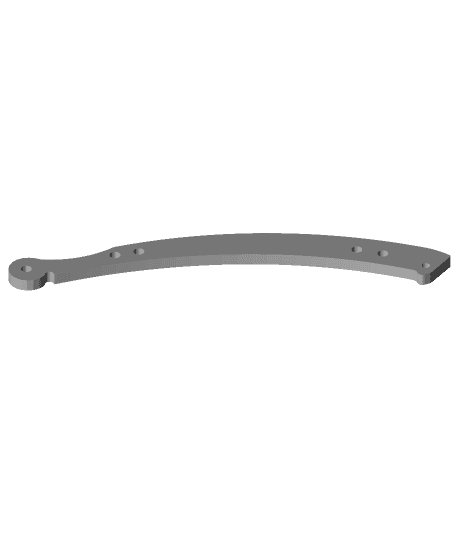 CSGO Butterfly Knife Comb 3d model