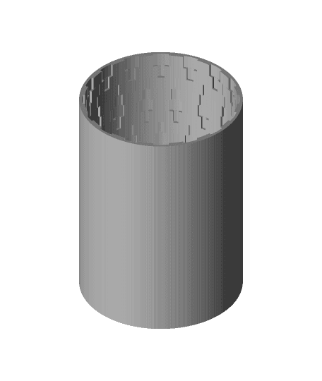 Hidden Pattern Tealight Holder 3d model