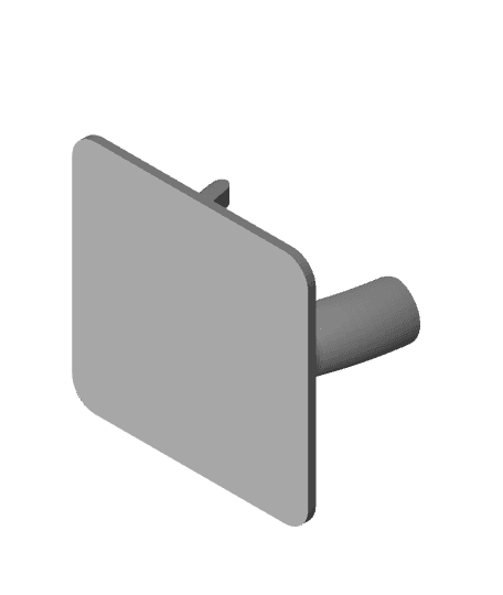 Flosser Head Holder 3d model