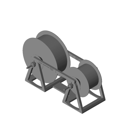 Tape Machine - filament rewind / respooling 3d model