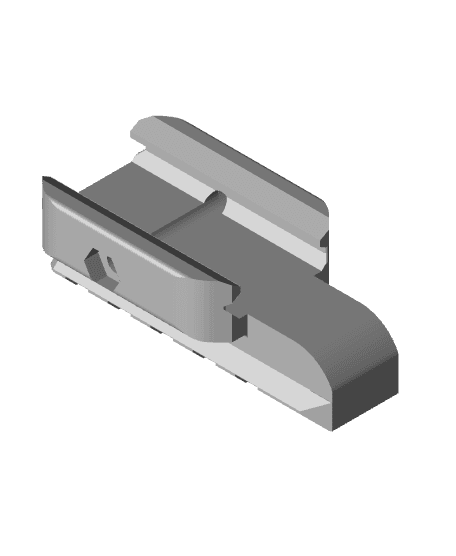 GLOCK GEN3 RAIL ADAPTERS FOR PICATINNY RAIL 3d model