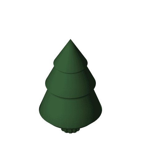 Print-in-Place Twisty Puzzle - Christmas Tree 3d model