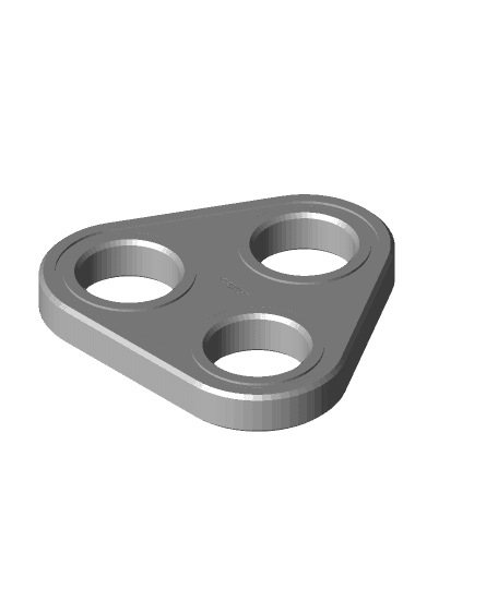 STEMFIE - Parts - Plates - 3-Triangular 3d model