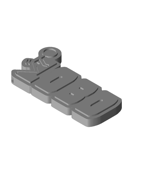 F*ck 1080 Keychain 3d model