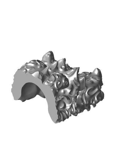 Dragon Skull Hair Pin 3d model