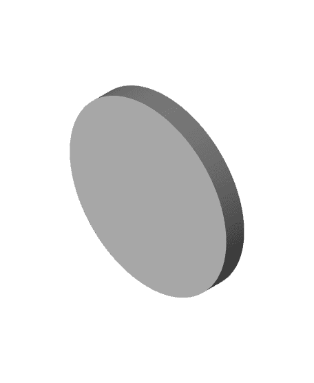 Cat Food lid Large.stl 3d model