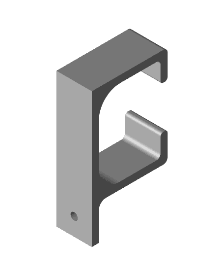 Outlet Strip Bracket.stl 3d model