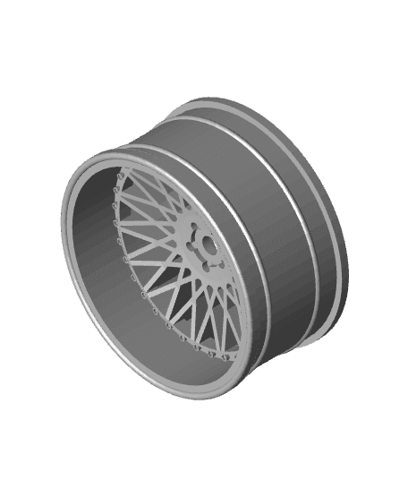 RC Rim 1:10 Yaba King Mesh 3d model