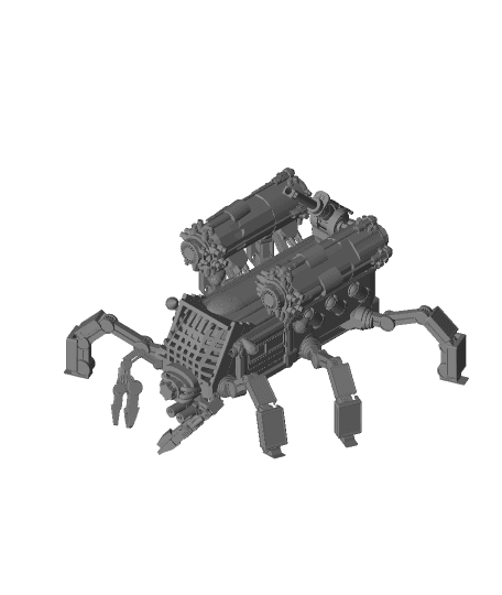 FHW: K'Tash Walker transport with worker claws v1 (BoD) 3d model