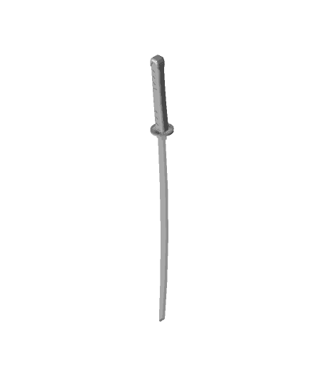  Demon Slayer Tanjiro Katana 3d model