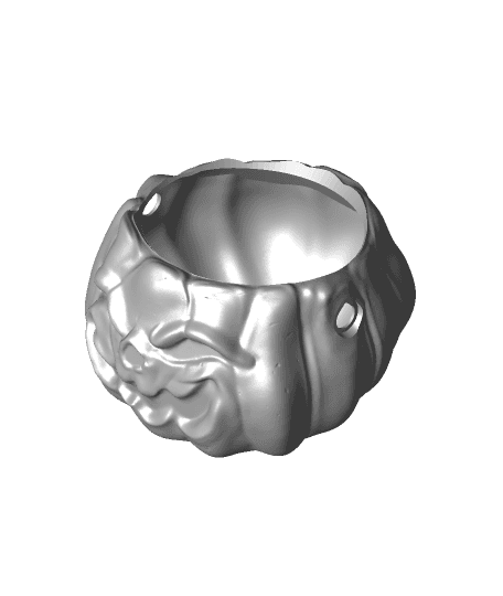 Large Pumpkin Bucket.stl 3d model