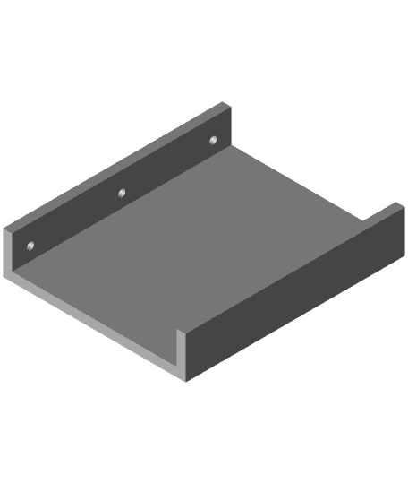 Keyboard Tray ⌨️⌨️⌨️ 3d model