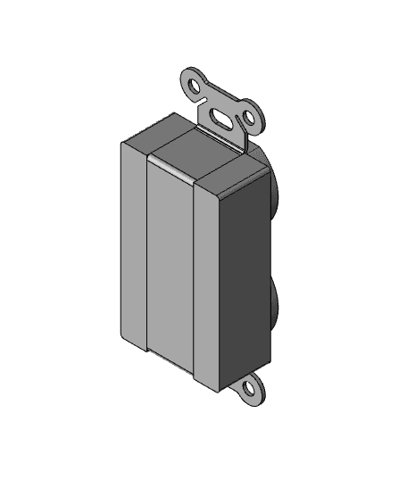 7159K92_Straight-Blade Receptacle.STEP 3d model