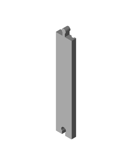 BRIO Style Train Track, Straight, D 3d model