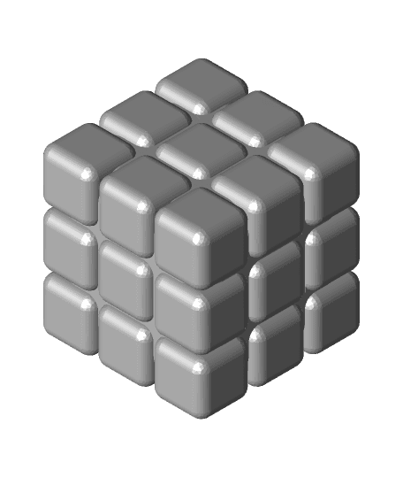 Rubik's Cube 3d model