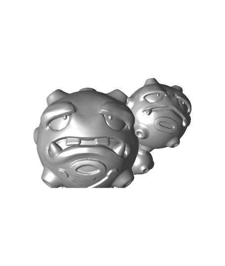 Weezing - Pokemon - Fan Art 3d model