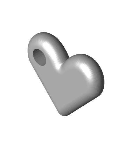 Heart Pendant ( Heart Jewelry Set) 3d model