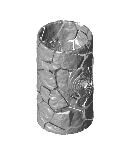 Bullet Hole Vase (Large) 3d model