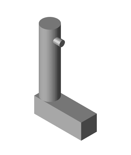 Thing ico Schlüssel für Batterie Hauptschalter Key for Battery Main Switch 3d model