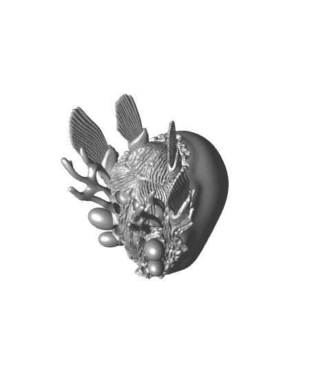 Jellyfish Biomech - Cyanea, Lemurian Sandwalker (Pre-supported) 3d model