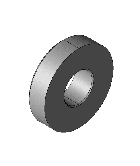 GN 6341 Stainless Steel Washers 3d model