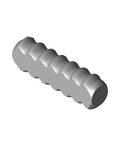 22 mm, Small Thread, T-Rod 3d model