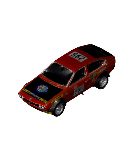 Alfa Romeo Alfetta GTV Rallye 3d model