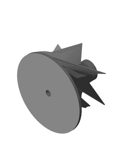 Turbocharger 3d model