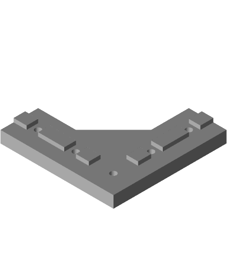 Simple L Bracket 3d model