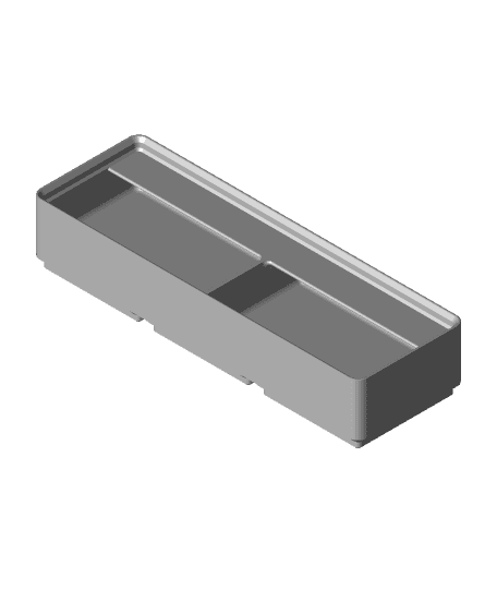 Divider Box 3x1x3 2-Compartment.stl 3d model