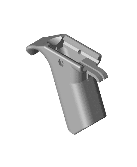 ANGLED MAG HOLDER FOREGRIP FOR GLOCK GEN 3 3d model