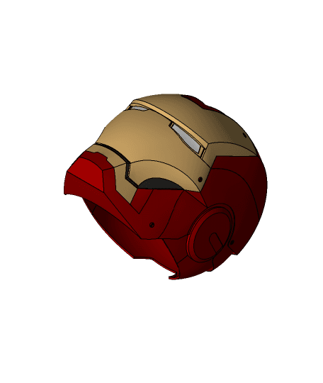 IRONMAN HELMET 3d model