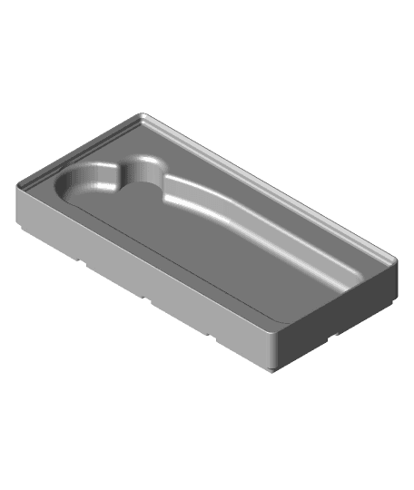 Gridfinity Thermapen MK4 Holder 3d model