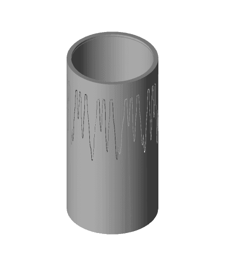 Icicle Vase 3d model