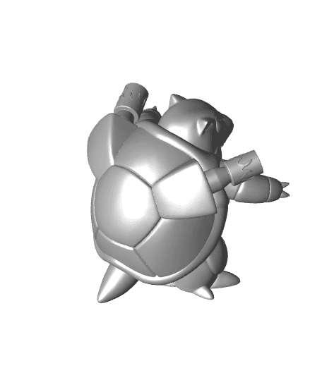 Venom Blastoise 3d model