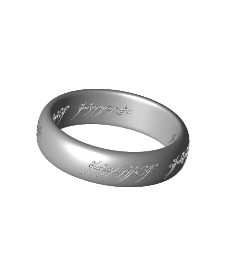 LotR The One Ring 3d model