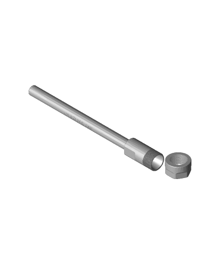 Collet Chuck Extension Tool.stl 3d model