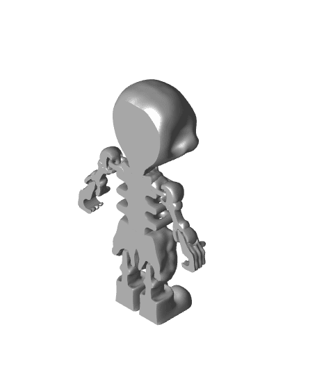 Mystic Skeleton (Articulated Collectible) 3d model