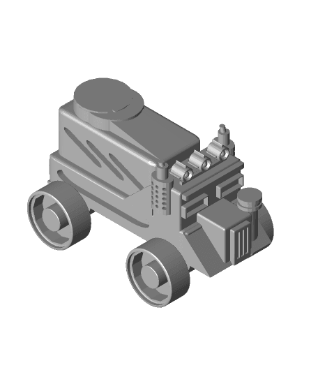 FHW: Oxchan Light truck (BoD) 3d model