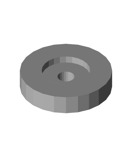 Single 45 RPM Adapter 3d model