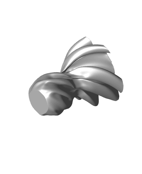 Cloth Ball-twist.stl 3d model