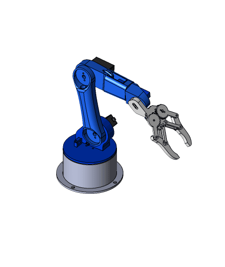 Robotic Arm 3D Model 3d model