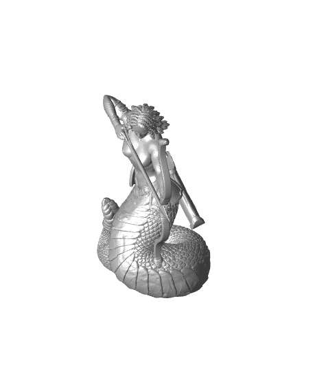 Medusa - Tabletop Miniature (Pre-Supported) 3d model