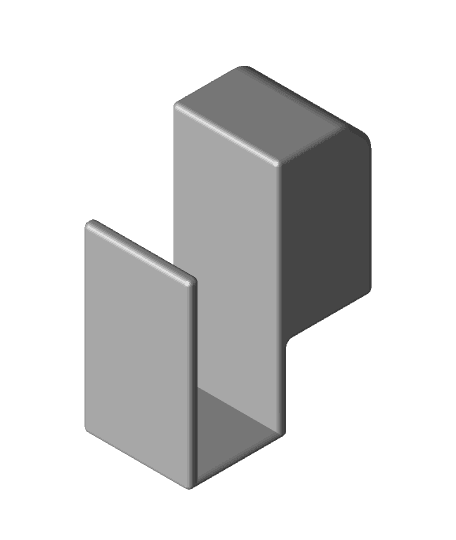 Dampener base for IKEA Utrusta soft closing damper 3d model