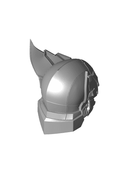 Wolverine Helmet 3D Model - X-Men Cosplay Prop 3d model