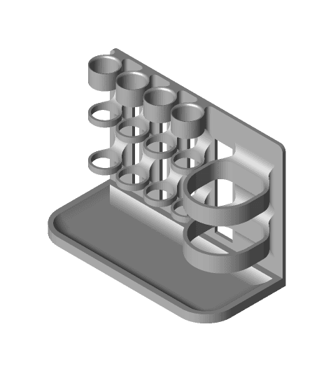 Bathroom organizer.stl 3d model